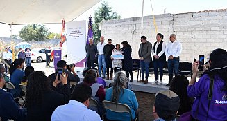 Gobernadora de Tlaxcala impulsa baños con biodigestor y mejora calidad de vida