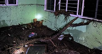 Tromba nocturna provoca desastre en Izúcar de Matamoros y Tepeojuma