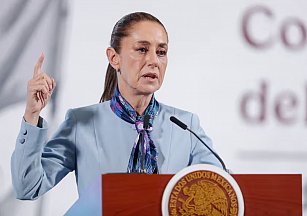 Sheinbaum responde a Trump sobre base militar en la frontera con México