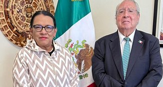Rosa Icela Rodríguez asiste al inicio del pontificado de León XIV en el Vaticano