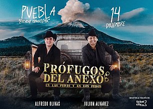 Prófugos del Anexo en Puebla 2024: concierto y venta de boletos confirmados