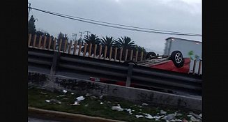 Accidente en la México-Puebla provoca caos vial hacia Chalco y CDMX