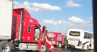 Lesionados 10 peregrinos tras choque en Calpulalpan