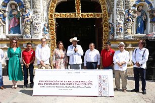 Sergio Salomón mejora infraestructura educativa y vial en Puebla