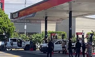 Operativo sorpresa en la gasolinera FullGas