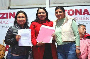 Avances del programa "El Pueblo Manda" en San Pedro Cholula