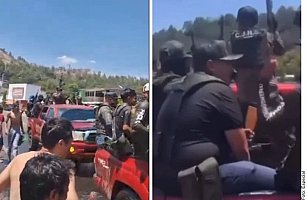 Sheinbaum condena desfile del CJNG en Michoacán y ordena investigación