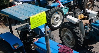 Protestas en Puebla contra el SAT y por el agua