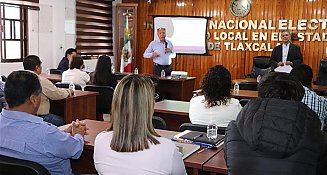 Tlaxcala se prepara para cómputos electorales con taller del INE