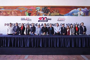 Presentación de la Agenda de los 100 Días de Gobierno: San Andrés Cholula