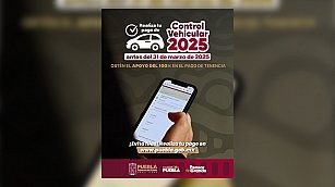 Inicia el periodo para el pago del Control Vehicular 2025 en Puebla