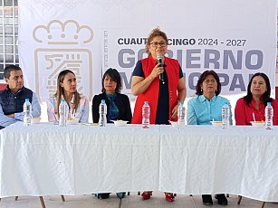 Entrega Tere Alfaro obras de mejoramiento en CAIC de San Cristóbal Tulcingo 