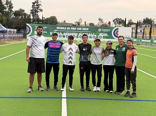 Arqueros mexicanos listos para representar a México en competencias internacionales