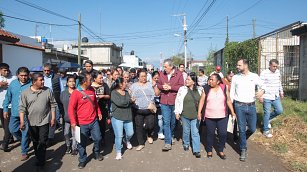 Pavimentación de calle Roble en Valle del Paraíso beneficiará a más de 400 habitantes de Puebla