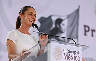Claudia Sheinbaum rechaza impuesto a remesas y advierte posibles movilizaciones