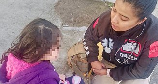 ¡Unidos por la seguridad! Huamantla reúne a menor extraviada con su familia