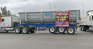 Manifestantes bloquean la México-Querétaro; afecta ambos sentidos