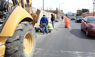 ¡Atención automovilistas! Congestionamiento en Avenida Ocotlán por obras