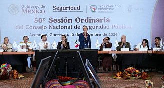 Claudia Sheinbaum impulsa estrategia nacional para fortalecer la seguridad