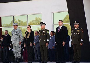 Alejandro Armenta fortalece la seguridad en Puebla con nuevo comandante militar