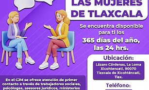 Centro de Justicia para Mujeres: Atención continua en temporada decembrina