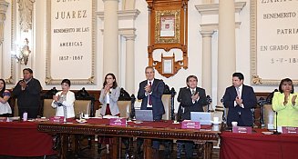 Aprueban consejeros juveniles y Código de Ética en Cabildo de Puebla