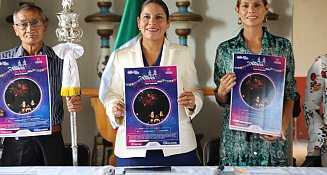 Presenta Lupita Cuautle las actividades de la Feria Patronal San Andrés Cholula 2024