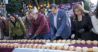 Rosca de Reyes Magos de dos kilómetros fortalece tradiciones y unión social en Puebla