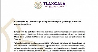 Tlaxcala exige respeto tras declaraciones ofensivas de empresario