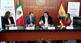 España y México buscan reactivar lazos con reunión en el Senado