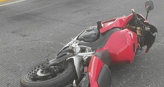 Un policía falleció tras chocar su motocicleta en la Recta Cholula 
