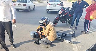 Motociclista sobrevive a caída desde puente en Periférico Ecológico, Puebla