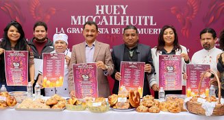 Presenta Ayuntamiento de San Pedro Cholula “Huey Miccailhuitl, la gran fiesta de los muertos”