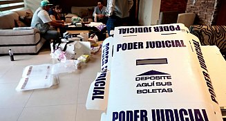 INE reporta baja participación en elección histórica del Poder Judicial