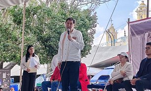 Fernández Noroña impulsa la participación ciudadana en Tlaxcala