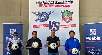 Invita el Instituto Municipal del Deporte a exhibición de futbol de amputados 
