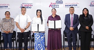 San Andrés Cholula y la CDH Puebla firman convenio para fortalecer los derechos humanos