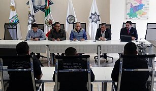 Reunión de autoridades para fortalecer la seguridad en Puebla