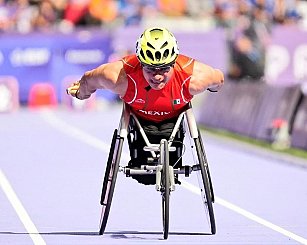 Juan Pablo Cervantes gana oro y récord de América en 100m T54 en Paralímpicos París 2024