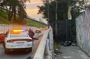 Motociclista muere tras derrapar en Av. Río de los Remedios, GAM