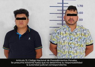 Logran acertada detención policía de San Andrés Cholula a presuntos responsables de robo y secuestro 