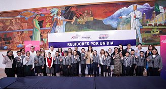 "Niñas y Niños Viven la Experiencia de Ser Regidores por un Día en San Andrés Cholula"