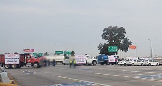 Bloqueo en la autopista México-Puebla: transportistas exigen justicia