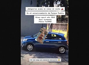 Influencer denuncia robo de su coche en Parque Puebla: ¿Qué pasó?