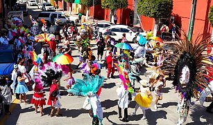 Chiautempan, escenario principal de la mega sesión de fotos carnavalera 