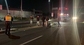 Motociclista muere al derrapar en la Vía Corta Santa Ana–Puebla; su acompañante sobrevivió
