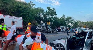 Accidente en autopista Arriaga-Tuxtla deja 2 muertos y 8 heridos