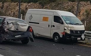 Accidente en Periférico Ecológico hoy causa caos vial hacia México-Puebla