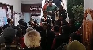 ¡Exigen soluciones ante la inseguridad! Ciudadanos de Santa Cruz Tlaxcala se manifiestan