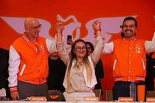 Dante Delgado designa a Danae Figueroa en la dirigencia de MC Tlaxcala